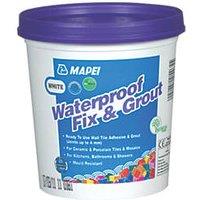Mapei Wall Waterproof Fix & Grout White 1.5kg (64982)