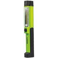 Luceco Rechargeable LED Mini Inspection Torch Green/Black 150lm (649KJ)