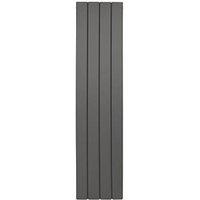 Towelrads Berkshire 1800mm x 305mm 2576BTU Anthracite Vertical Designer Radiator (649RY)