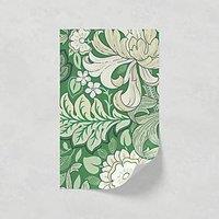 LickPro Green Wildflowers 02 Wallpaper Sample 0.18m x 0.29m (649VX)