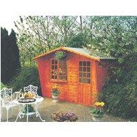 Shire Goodwood 10' x 6' (Nominal) Apex Shiplap T&G Timber Summerhouse with Assembly (65098)