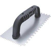 Marshalltown QLT 6mm Notched Trowel 9" x 4" (650GL)