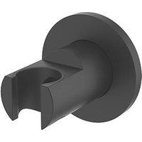 Ideal Standard Idealrain Round Shower Handset Bracket Silk Black 58mm (650KU)