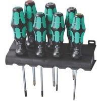 Wera 335/350/367/7 Kraftform Plus Mixed Screwdriver Set 7 Pcs (650XX)