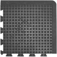 COBA Bubblemat Connect Anti-Fatigue Floor Corner Mat Black 0.5m x 0.5m x 14mm (651FV)
