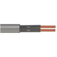 Time 2-Core YY Grey 2.5mm Unscreened Control Cable 1m Coil (651RF)