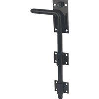 GateMate Door Bolt Black 300mm (651YV)
