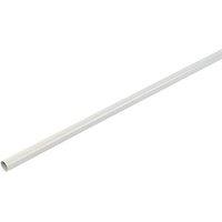 Smith & Locke Round Wardrobe Rail White 1219mm x 19mm (652HH)