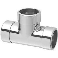 McAlpine 42E-CB Compression Waste Tee Chrome 40mm (652KY)