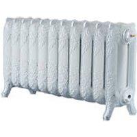 Arroll 470mm x 914mm 3378BTU White Cast Iron 3 Column Radiator (6531P)