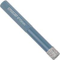 Erbauer Hex Shank Diamond Tile Drill Bit 10mm x 80mm (65399)