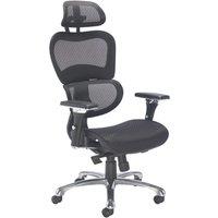 TC Group Chachi High Back Ergonomic Operator Chair Black (653TT)