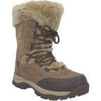 Hi-Tec Mortiz 200 Size 6 Womens Light Brown Waterproof Non Safety Work Boots (653XE)