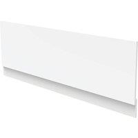 Adjustable Bath Front Panel 1700mm White (654CH)