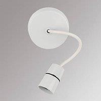 Crabtree Capital 6" Pendant Set Light Fitting B22 White 3 1/2" (65501)