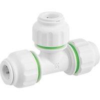 Flomasta Plastic Push-Fit Equal Tee 10mm (655HY)