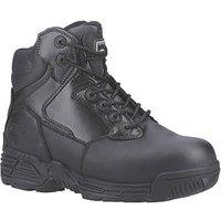 Magnum Stealth Force 6.0 Size 12 Black Water-Resistant Safety Boots (655KE)