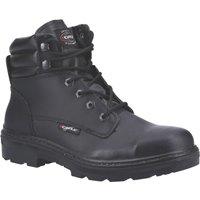 Cofra Hull BIS S3 SRC Size 6.5 Black Water-Resistant Steel Toe Cap Safety Boots (655XK)