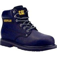 CAT Powerplant Size 9 Black Water-Resistant Steel Toe Cap Safety Boots (656PR)
