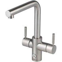 InSinkErator 4N1 Touch Boiling & Cold Water Tap Brushed Steel (656RF)