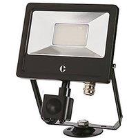 Collingwood Indoor & Outdoor LED Residential Floodlight With PIR Sensor Black 30W 3000 / 3300 / 3900lm (656RW)