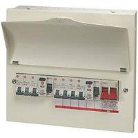 Wylex 13-Module 7-Way Populated Dual RCD Consumer Unit (657JK)