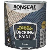 Ronseal Ultimate Protection 2.5Ltr Charcoal Decking Paint (657VT)