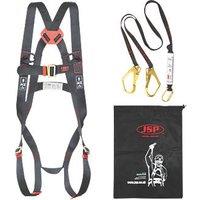 JSP Spartan Twin Tail Fall Arrest Kit with Lanyard 2m (6583F)