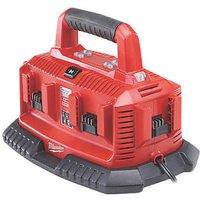 Milwaukee M14 18C6 18V Multi-Bay Charger (658FJ)