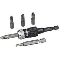 DeWalt 6.35mm Hex Shank Mixed Screwdriving Bit Set 6 Pieces (658KJ)