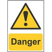 Essentials "Danger" Sign 210mm x 148mm (659HL)