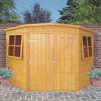 Shire 6' 6" x 6' 6" (Nominal) Pent Shiplap T&G Timber Shed (659TJ)