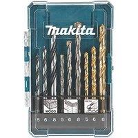 Makita Multi-Material HSS Drill Bit Set 9 Pieces (659XP)