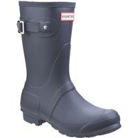 Hunter Original Short Size 5 Womens Navy Non Safety Wellies (659XW)