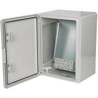 Hylec IP65 Weatherproof Outdoor Enclosure 300mm x 220mm x 400mm (6608G)