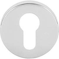 Eurospec Euro Escutcheon (Pair) Polished Stainless Steel 54mm (6618J)