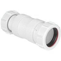 McAlpine Miniflex-5 Flexible Connector White 40mm x 125-175mm (661JG)