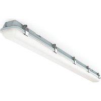 4lite Single 6ft Non-Maintained Emergency LED Non Corrosive Batten With Microwave Sensor 35W 3823lm 230V (661KK)