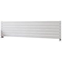 Ximax Oceanus 445mm x 1800mm 3017BTU White Horizontal Designer Radiator (661TP)