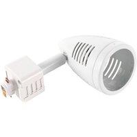 Saxby Bullett 1-Circuit Track Spotlight Gloss White (661VX)