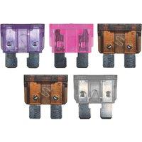 Pearl Consumables Assorted Standard Blade Auto Fuses 3-25A 5 Pieces (661YY)