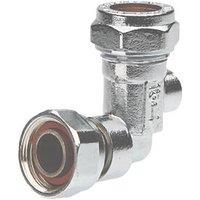 Flomasta Angled Service Valve 15mm x 1/2" (66255)