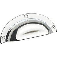 Elite Knobs & Handles Shell Pull Handle Polished Chrome 94mm (662KK)