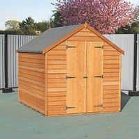 Shire 8' x 6' (Nominal) Apex Overlap Timber Shed (663TJ)