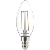 Sylvania ToLEDo Retro V5 CL 827 SL E14 Candle LED Light Bulb 250lm 2.5W (664TK)