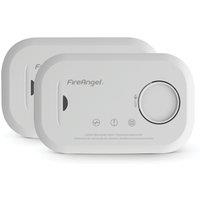 FireAngel FA6813-EU-T2 Battery Standalone Carbon Monoxide Alarm 2 Pack (664VU)