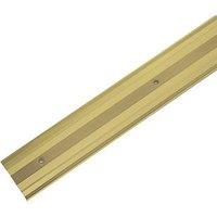 Extra Wide Carpet Cover Strip Gold 0.9m x 60mm (665PR)