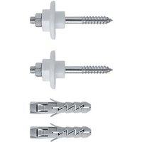 Rawlplug 67480 Washbasin Fixing Kit (6660F)