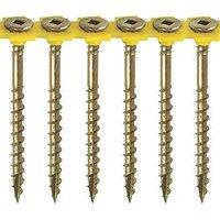 Timco Square Double-Countersunk Reverse Thread Collated Self Tapping Flooring Screws 4.2mm x 55mm 1000 Pack (666KF)