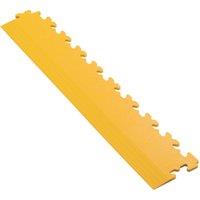 Ecotile ESD X-Joint 7mm Interlocking Ramp Edges Yellow 497mm x 90mm 2 Pack (666YU)